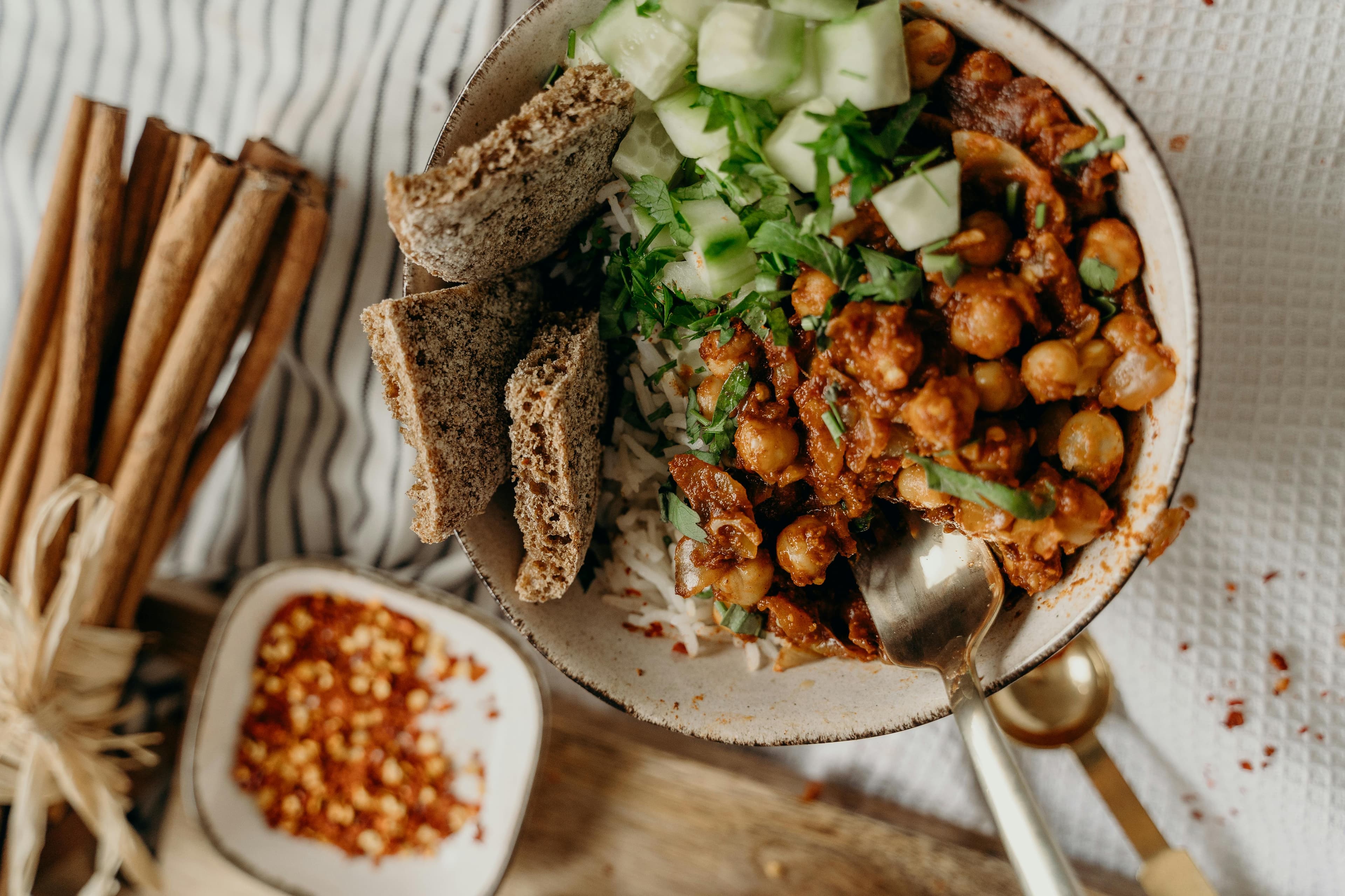 Channa Masala Bowl